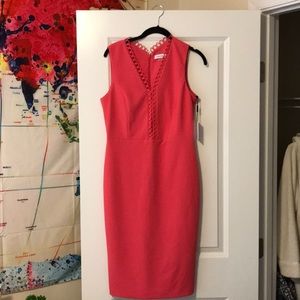 Pink Calvin Klein Cocktail Dress